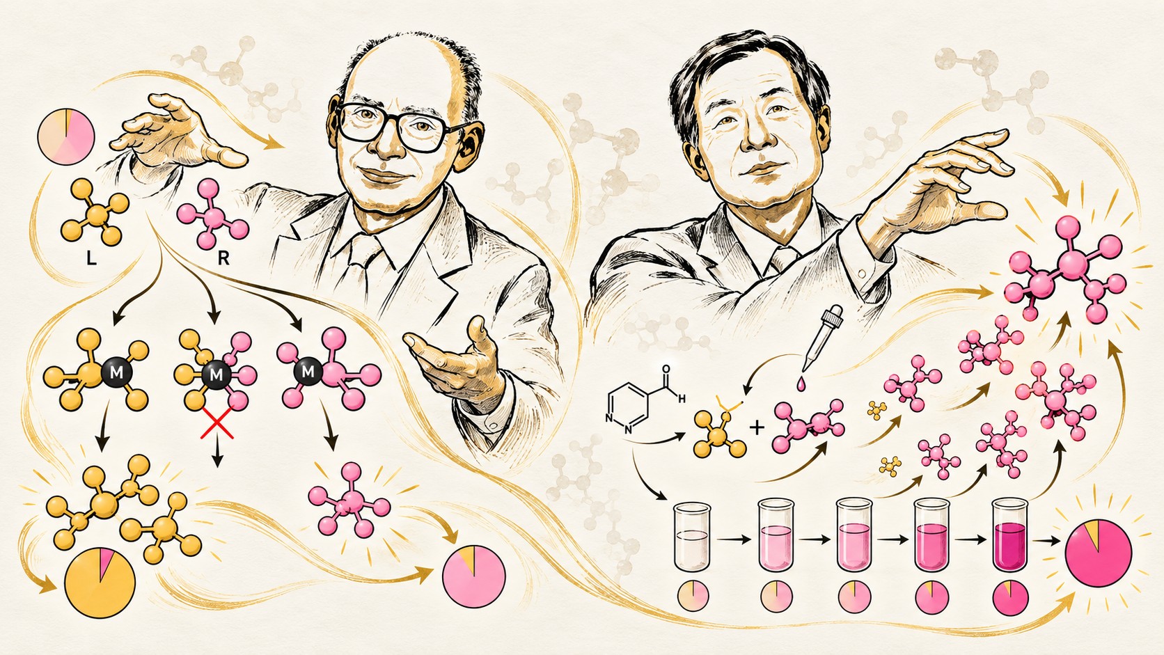 圖片來源：ChatGPT依據內文和諾貝爾獎基金會官網插圖生成